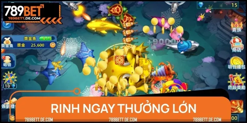 Rinh ngay thưởng lớn tại sảnh cá rồng