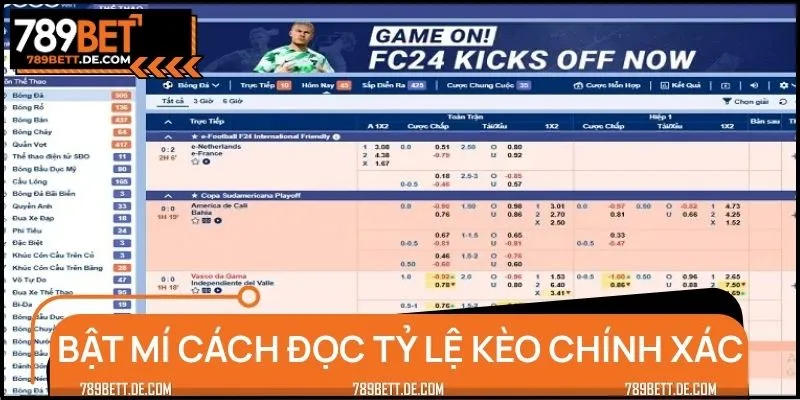 Đọc kèo thông minh nhờ những bí kíp bất bại