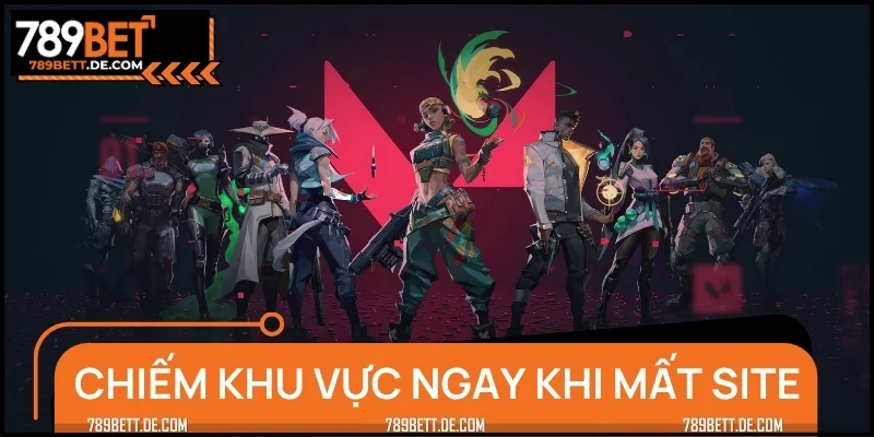 Nhanh tay chiếm khu vực sau khi đã mất site