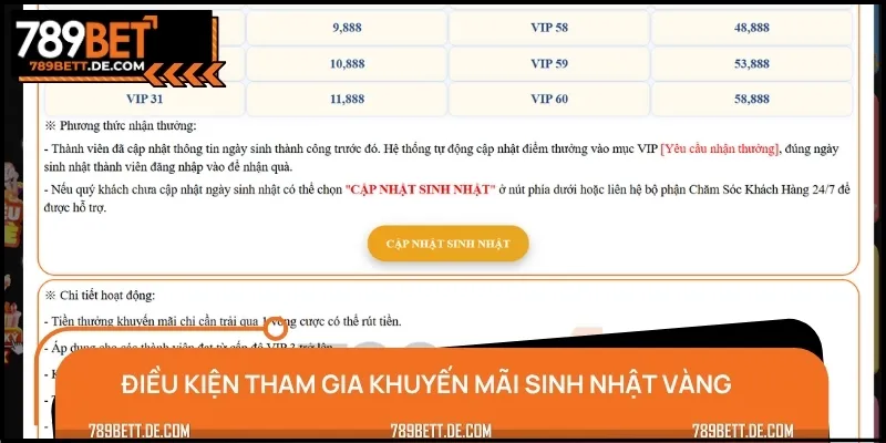 Các điều kiện cần đáp ứng để tham gia khuyến mãi thành công