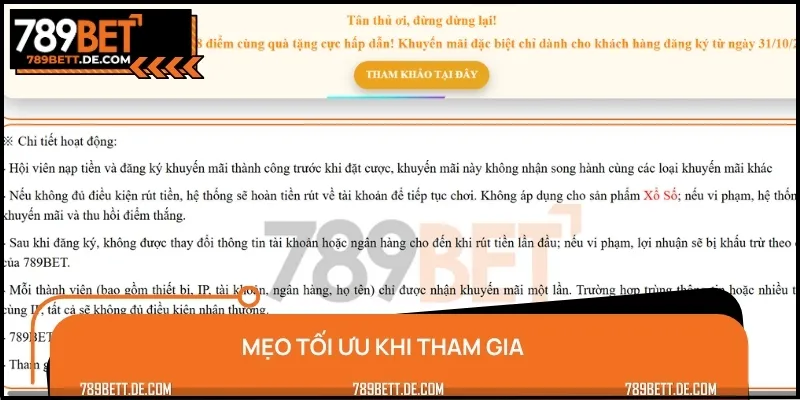 Một vài mẹo hay để tối ưu tiền thưởng khi tham gia ưu đãi